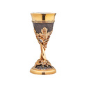 Бокал,Медь,с вставкой Фианит Белая,Красная,Фиолетовая цвета,РОССИЯ