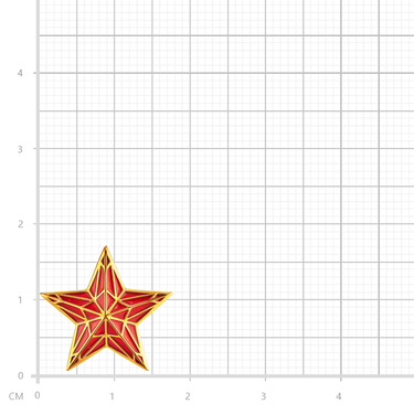 Серебряный значок 