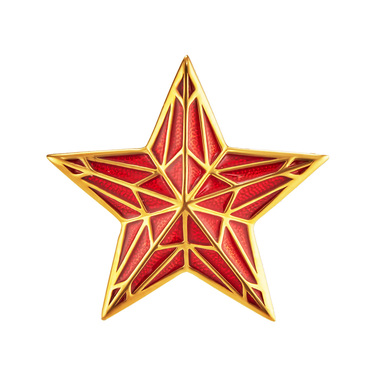 Серебряный значок 