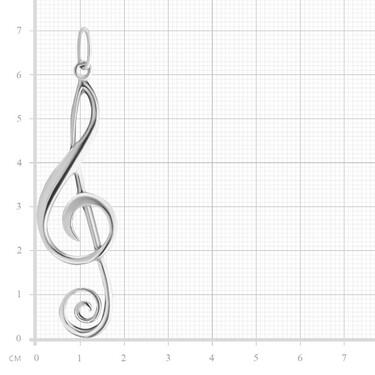 Серебряная подвеска 