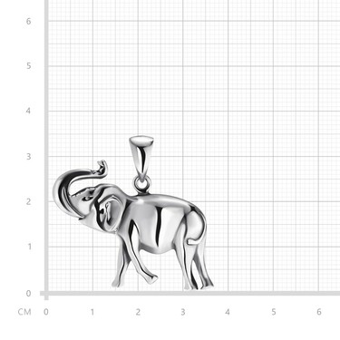 Серебряная подвеска 