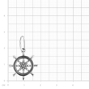 Серебряная подвеска 