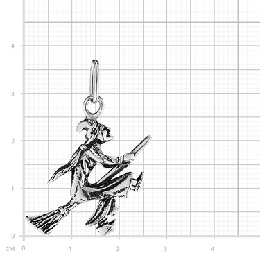 Серебряная подвеска 