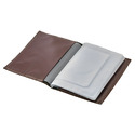 Обложка для документов,Серебро,Натуральная кожа,с вставкой Серебряная вставка Серебряный цвета,РОССИЯ