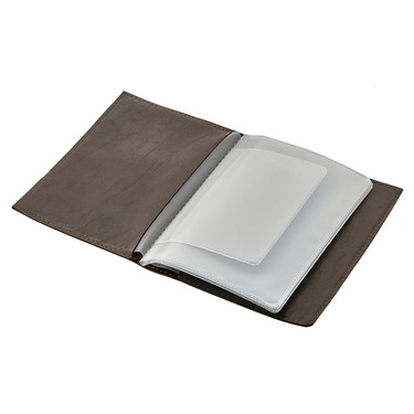 Кожаная обложка для автодокументов 