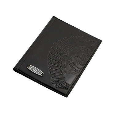 Кожаная обложка для паспорта 