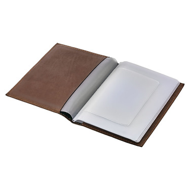 Кожаная обложка для автодокументов 