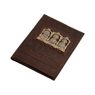 Кожаная обложка для паспорта 