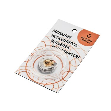 Серебряный талисман в кошелек 