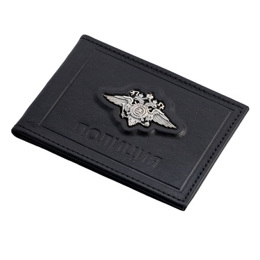 Кожаная обложка для удостоверения 