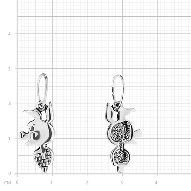 Серебряная подвеска 