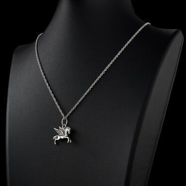 Серебряная подвеска 