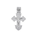 Крест,Подвеска,Оберег,Серебро,с вставкой Без вставок,РОССИЯ