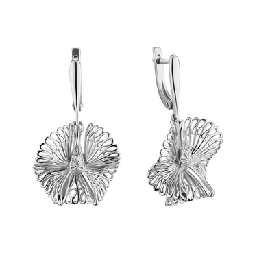 Серебряные серьги 