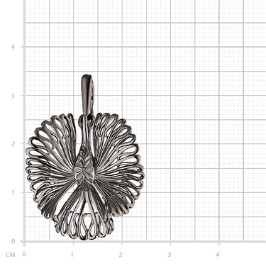 Серебряная подвеска 