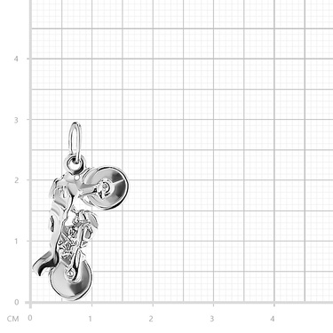 Серебряная подвеска 