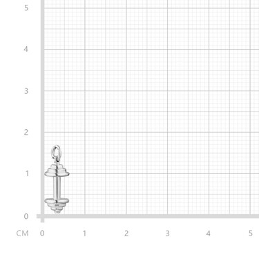 Серебряная мужская подвеска 
