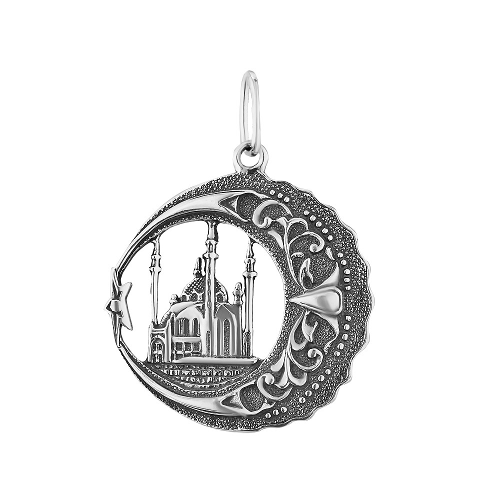 Подвеска,Кулон,Талисман,Амулет,Оберег,Серебро,с вставкой Без вставок,РОССИЯ