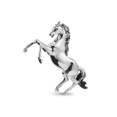 Серебряная монолитная статуэтка 