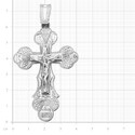 Крест,Подвеска,Оберег,Серебро,с вставкой Без вставок,РОССИЯ