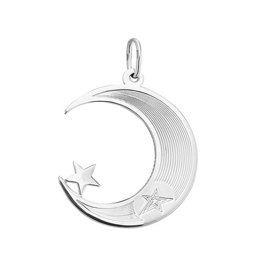 Серебряная мусульманская подвеска 