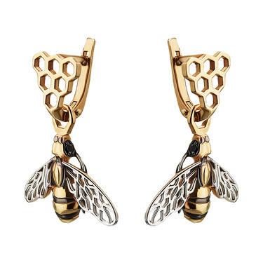 Серебряные серьги 