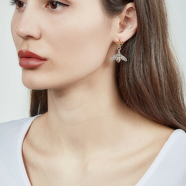 Серебряные серьги 