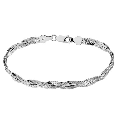 Серебряный женский браслет 