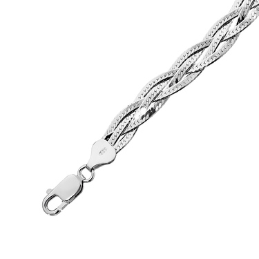 Серебряный женский браслет 