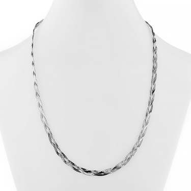 Серебряная женская цепочка 