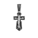 Крест,Подвеска,Оберег,Серебро,с вставкой Без вставок,РОССИЯ