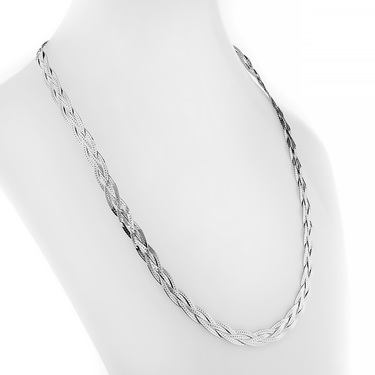 Серебряная женская цепочка 