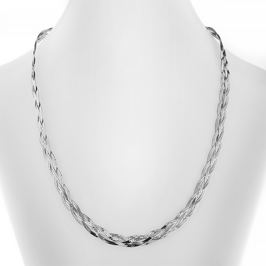 Серебряная женская цепочка 