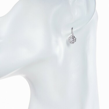 Серебряные детские серьги 