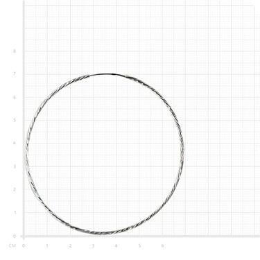 Большие серебряные серьги Кольца / Конго / Круглые с алмазной гранью, диаметр 8 см, родирование