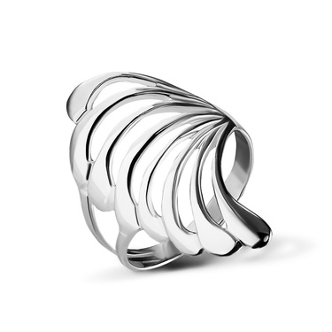 Серебряное женское кольцо 