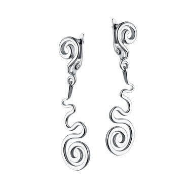 Серебряные серьги 