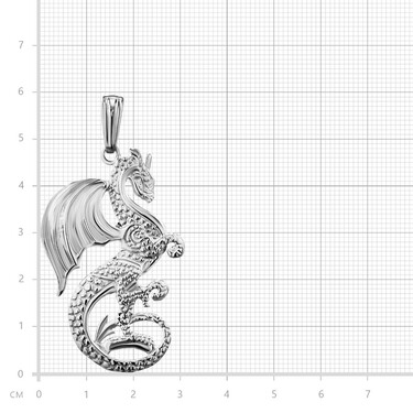 Серебряная подвеска 