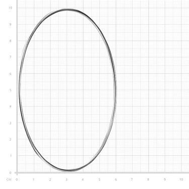 Большие гладкие серебряные серьги Кольца / Конго / Круглые, 10 см, родирование