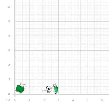 Серебряные детские серьги гвоздики 