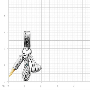 Серебряная подвеска 