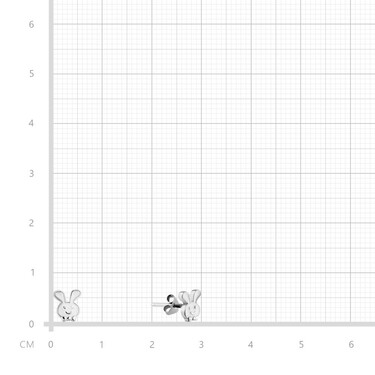 Серебряные детские серьги-пусеты 