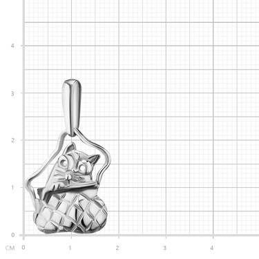 Серебряная подвеска 