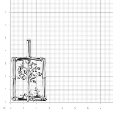 Серебряная подвеска 