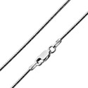 Колье,Серебро,с замком Карабинный,ИТАЛИЯ