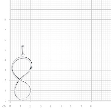 Серебряная подвеска 