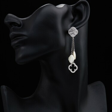 Серебряные серьги 