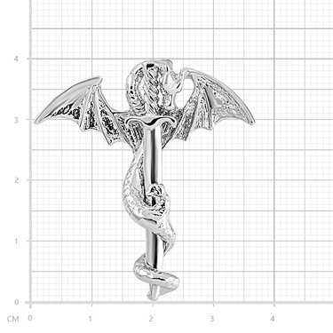 Серебряная подвеска 