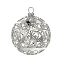 Елочная игрушка шар  Елочная игрушка,Серебро,РОССИЯ