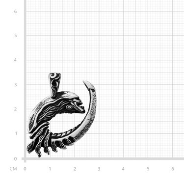 Серебряная подвеска 